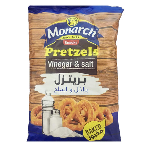 Monarch Pretzels Vinegar & Salt Flavor 70g