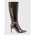 Steve Madden Women's Pewter Synthetic Lovable Heeled Boot|Steve Madden In Lebanon