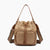 Like Dreams Women's Beige Harmony Straw Bucket Crossbody Bag | Like Dreams In Lebanon