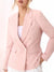 Sinsay Women's Light Pink Tailored Blazer | Sinsay In Lebanon