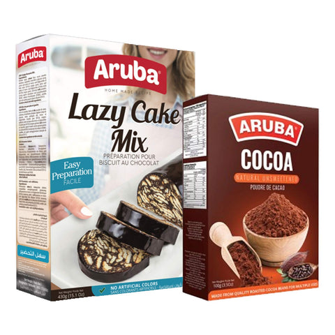 Aruba Lazy Cake Mix 460g + Cocoa 100g