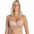 Leonisa Women's Nude Tone Up Arm Short-Sleeve Shapewear