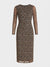 Sinsay Women's Black/Brown Leopard Print Dress |Sinsay in Lebanon