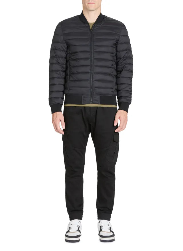 Celio Men's Black Puffer Down Jacket|Celio In Lebanon