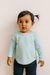 GAP Baby Girl's Aqua Sweatshirt AMZ20