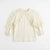 Zara Girl's Off White Elegant Blouse With Ruffled Shoulders | Zara In Lebanon