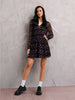 Sinsay Women's Black Floral Long Sleeves Dress | Sinsay In Lebanon