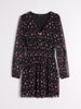 Sinsay Women's Black Floral Long Sleeves Dress | Sinsay In Lebanon
