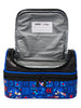 Smiggle Sonic The Hedgehog Double Decker Lunch Bag With Strap