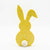 SD Sparkly Yellow Glitter Standing Easter Bunny Decoration | SD In Lebanon