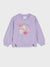 Sinsay Girl's Lilac Chest Pocket Sweatshirt | Sinsay In Lebanon