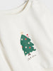 Sinsay Baby Girl's White Printed Sweatshirt | Sinsay In Lebanon