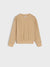 Beige sweater on a light gray background