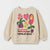 Zara Baby Girl's Beige All Over Printed Pullover Sweatshirt | Zara In Lebanon