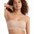 Warner's Women's Beige Wire-Free Strapless Bra
