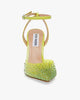 Steve Madden Women's Neon Green Revert Stone High Heel  |Steve Madden in Lebanon
