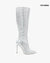 Steve Madden Women's Silver Vibrant Heeled Knee Boots |Steve Madden in Lebanon