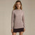 Sinsay Women's Taupe Mock Neck Blouse