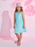 Sinsay Girls’ Mint Turquoise Cotton Strappy Dress | Sinsay in Lebanon