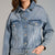 Sinsay Women's Blue Denim Jeans Jacket