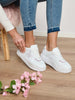 Sinsay Girl's White Butterfly Graphic Sneakers | Sinsay In Lebanon