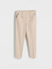 Reserved Women's Beige With Gold Buttons Trousers| Reserved IN lebanon