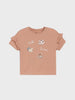 Sinsay Girl's T-Shirt Tan