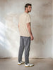 Sinsay Men's Beige Tree Graphic Short Sleeve T-Shirt | Sinsay in Lebanon