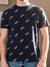 Sinsay Men's Navy T-Shirt With Decorative Print | Sinsay In Lebanon