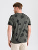 Sinsay Men's Khaki Green Printed T-Shirt | Sinsay In Lebanon