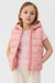 Reserved Girl's Pink Puffer Vest
