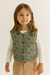 POMPdeLUX Girl's Floral Buttoned Vest |POMPdeLUX in Lebanon