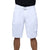 Raw X Jeanes Men's White Belted Double Pocket Short | Raw X Jeanes In Lebanon