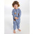 Sinsay Boy's Blue with Front Playful Animal Patches Overall