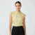 Vince Camuto Women's Yellow Transparent Sleeveless Blouse