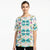 JM Collection Women's Multicolor Floral Print Short-Sleeve T-Shirt