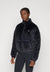 Guess Women's Black Couture Zip-Front Puffer Jacket | Guess In Lebanon