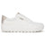 Dr. Scholl's Women's Off White Time Off Lace Up Sneakers