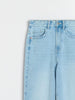 Sinsay Women's Light Blue Straight Fit Jeans | Sinsay In Lebanon