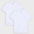 Sinsay Boy's White Short Sleeve 2 Pack Polo