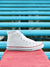 Sinsay Women's White Trainer High Top Sneakers | Sinsay In Lebanon