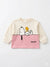 Zara Girl's Off White & Pink Printed Sweatshirt | Zara In Lebanon
