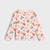 A light pink long-sleeve top for kids, featuring an all-over cartoon puppy print in orange, blue, and pink with the text 'CHOW BAY PUPS'.