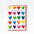 Vivess Watercolor Heart Design Birthday Greeting Card | Vivess In Lebanon