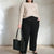 Sinsay Women's Black Wide Leg Pants