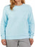 Fila Women's Light Blue French Terry Crewneck Long Sleeve Sweatshirt