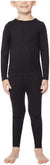32 Degrees Kid's Black Base Layer Top And Pant Heat Set |32 Degrees In Lebanon