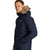 Eddie Bauer Men's Navy Faux-Fur Hooded Down Coat