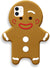 Sinsay Brown iPhone Soft Silicone Gingerbread Man Phone Case |Sinsay In Lebanon