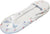 Isotoner Women's White Embroidered Terry Ballerina Panduff | Isotoner In Lebanon
